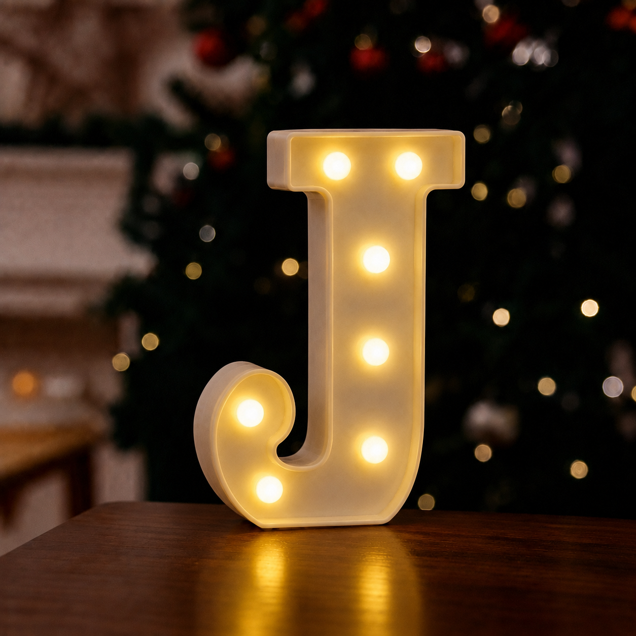 Illuminated English Letter Lamp For Parties And Weddings