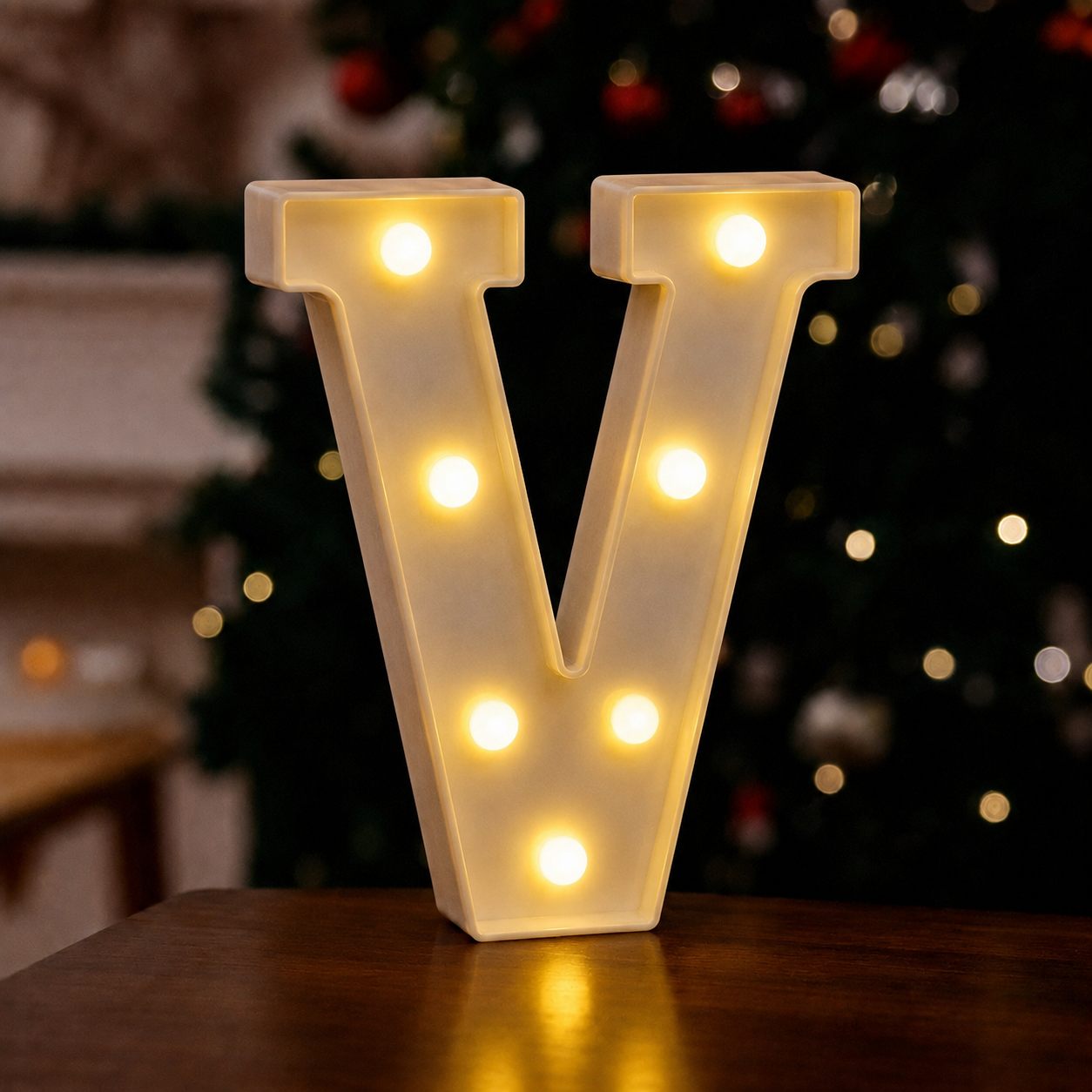 Illuminated English Letter Lamp For Parties And Weddings