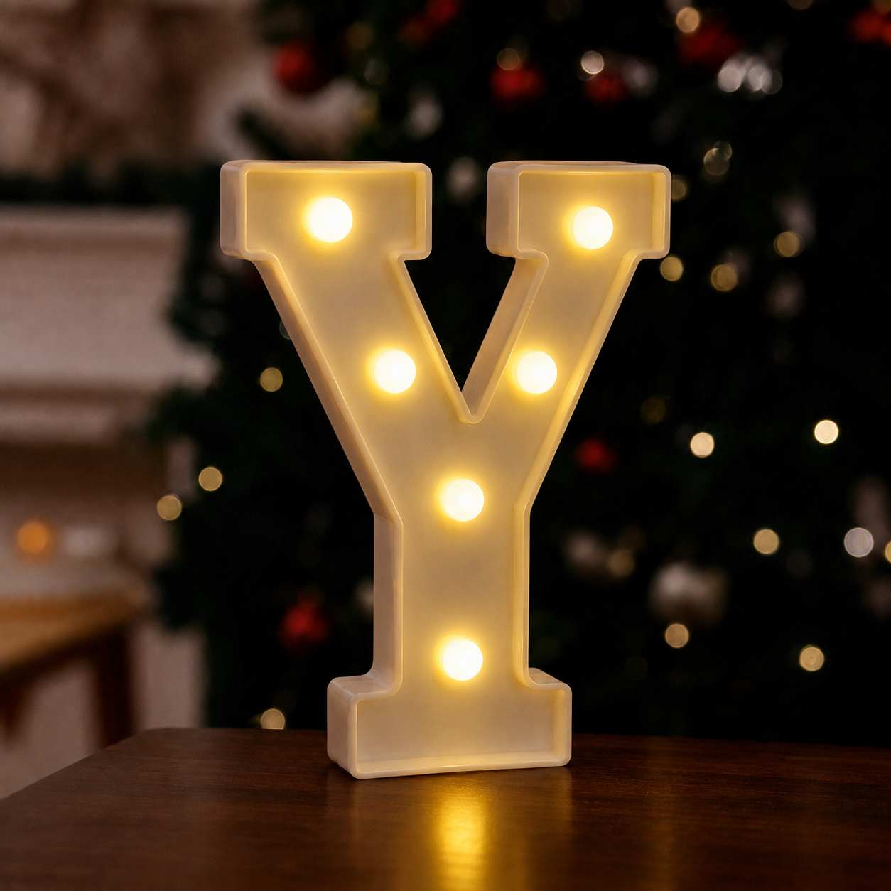 Illuminated English Letter Lamp For Parties And Weddings