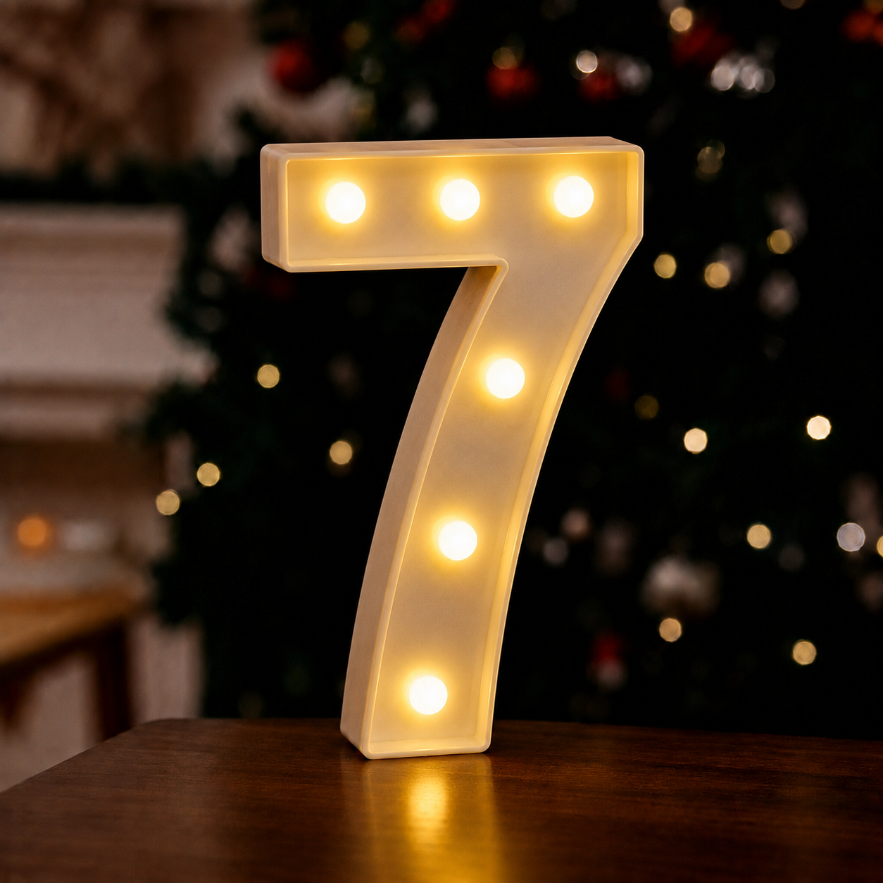 Illuminated English Letter Lamp For Parties And Weddings