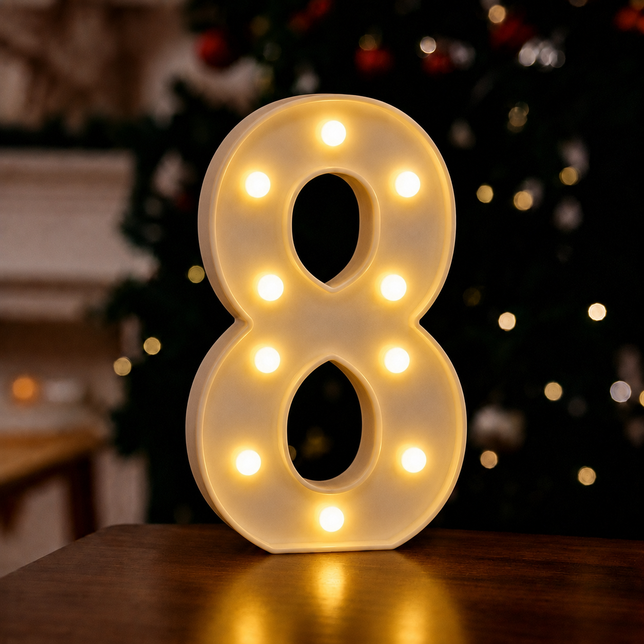 Illuminated English Letter Lamp For Parties And Weddings