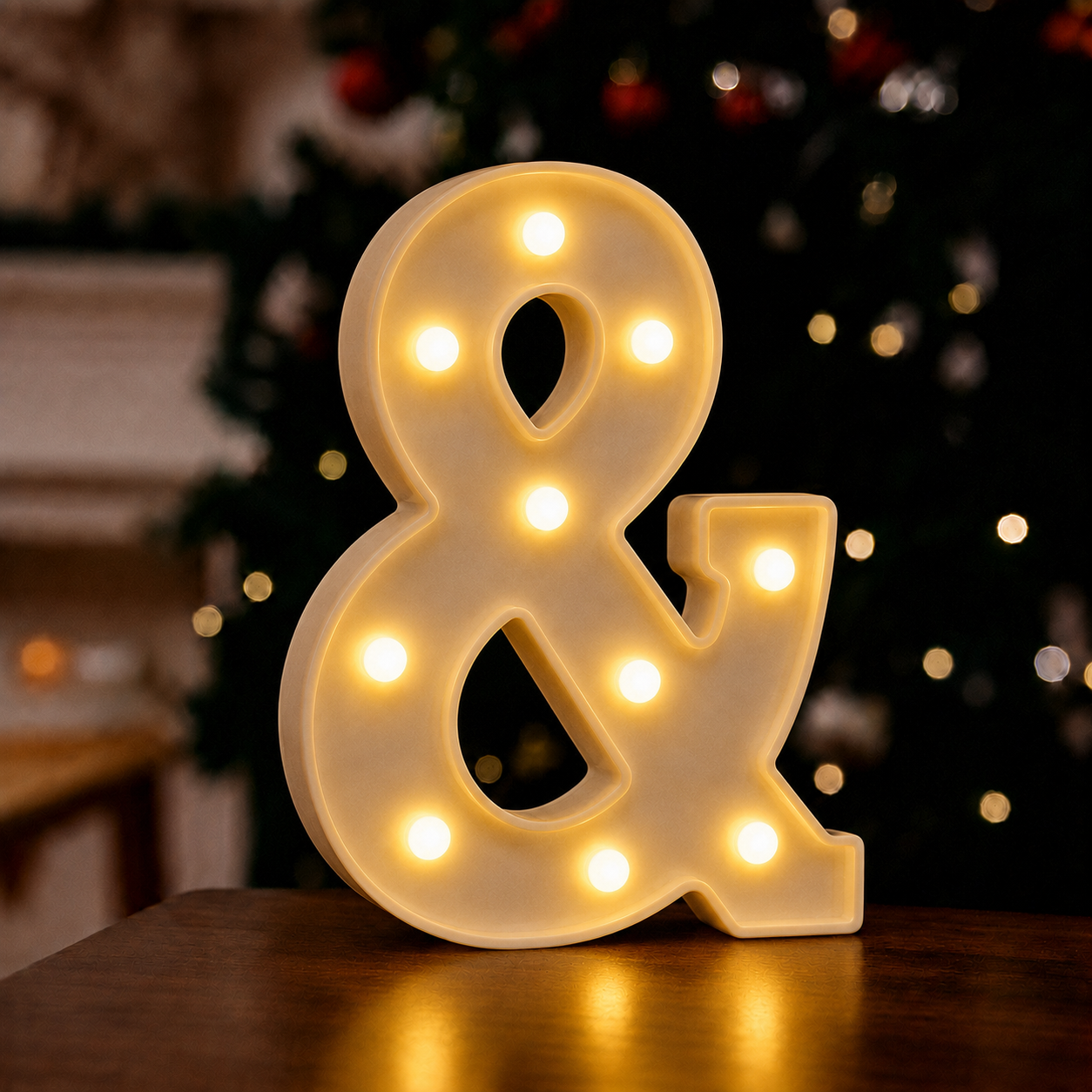 Illuminated English Letter Lamp For Parties And Weddings
