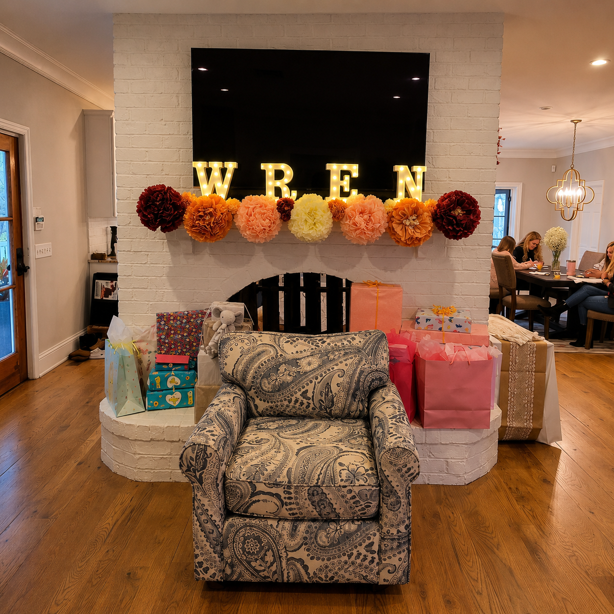 Illuminated English Letter Lamp For Parties And Weddings