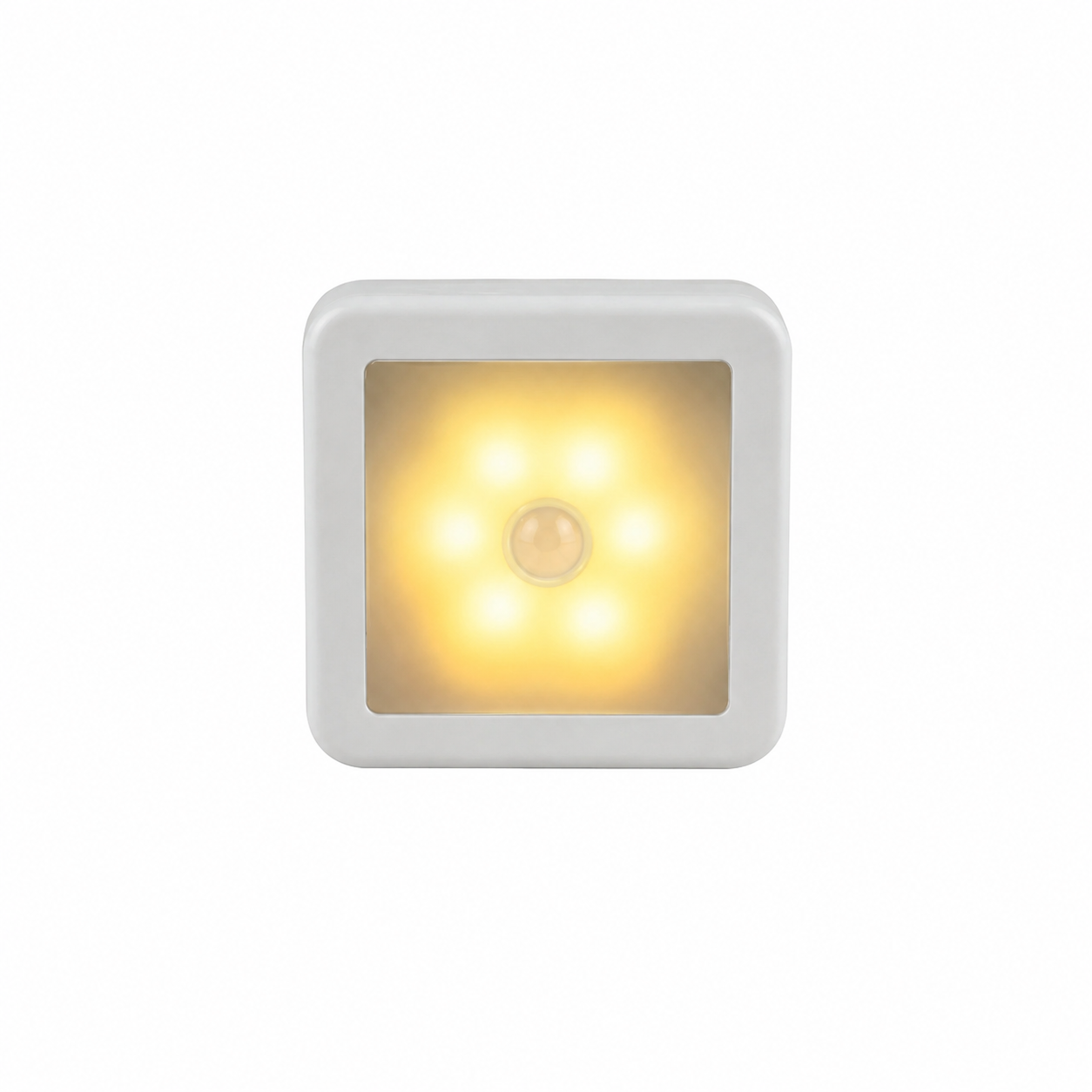 LED Sensor Battery Operated Cabinet Night Lights With Auto Switch 