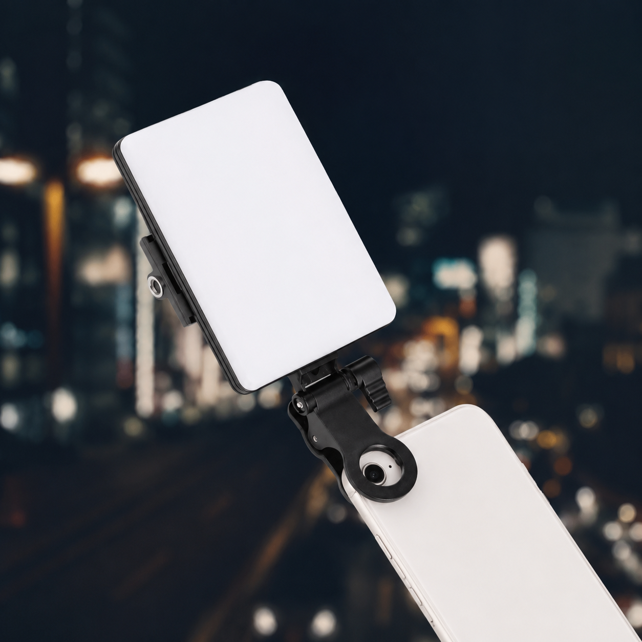 Rechargeable 60 LED Clip On Video Conference Light