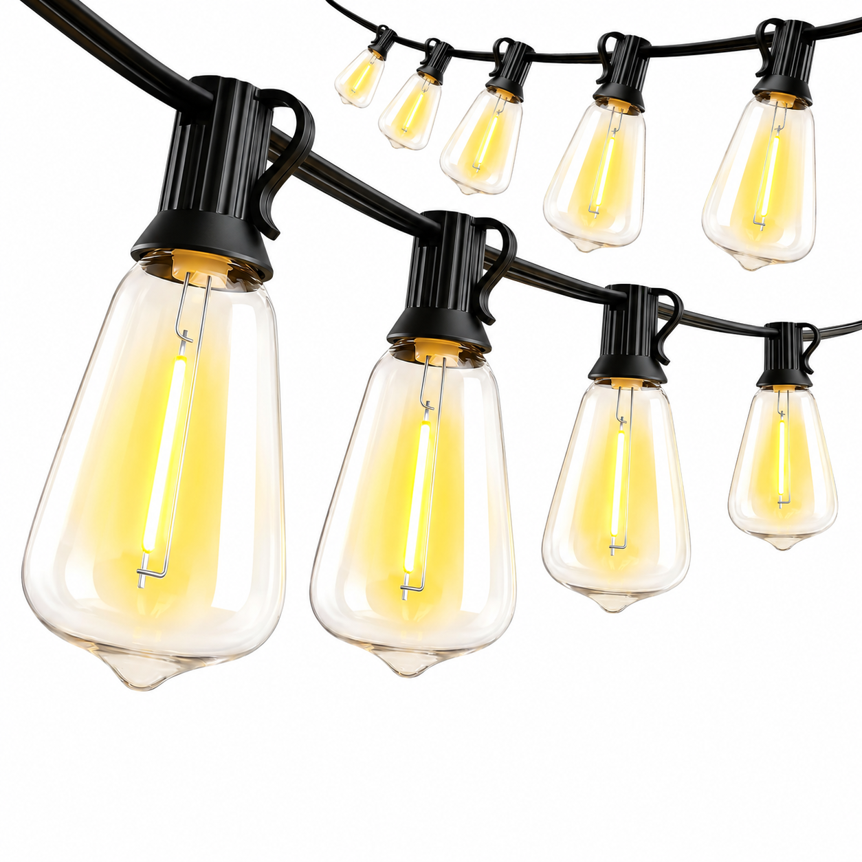 Outdoor Waterproof Solar String Remote Timer Garden Lights