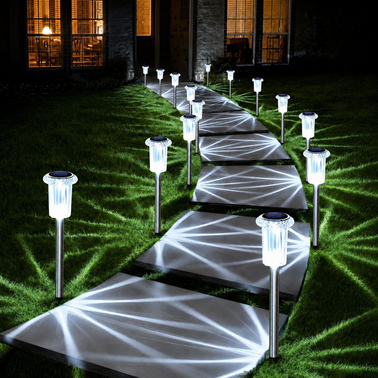 Outdoor Solar Halloween Garden Lights for Pathway and Lawn Decor