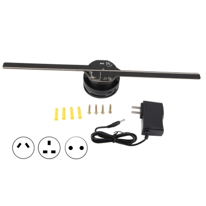 Christmas 360 Degree Rotatable LED Hologram Fan