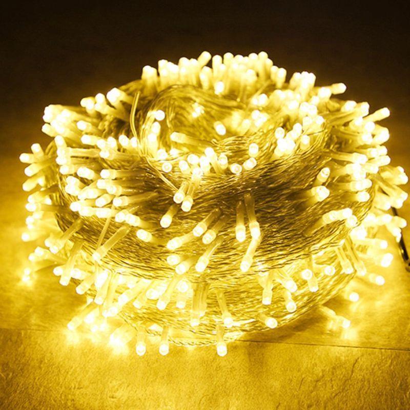 Christmas LED String Lights – Festive Fairy Garland Decoration-Solar Wind LED Chime