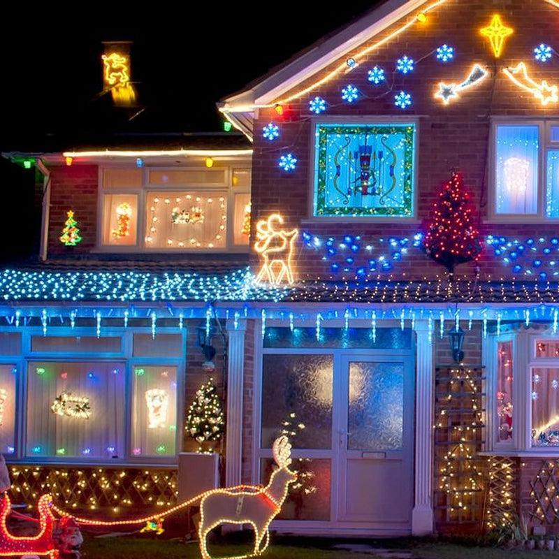 Christmas Lights Decorations – Perfect for Outdoor and Indoor Use-Solar Wind LED Chime