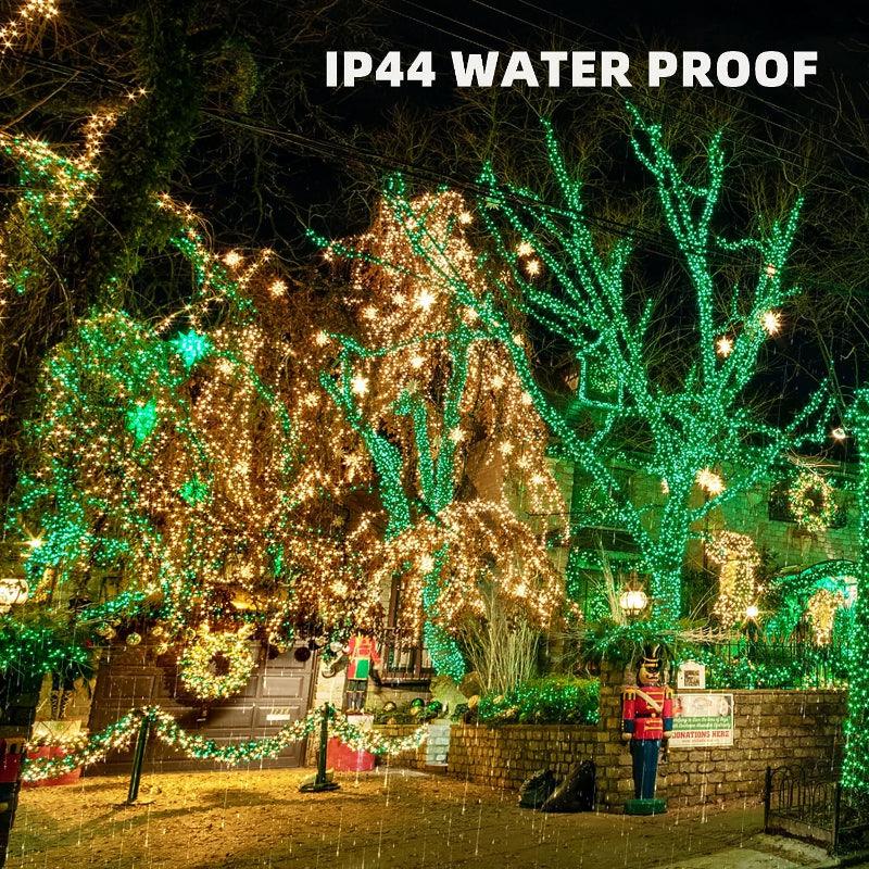 Christmas Mini String Lights – Safe and Easy to Install-Solar Wind LED Chime