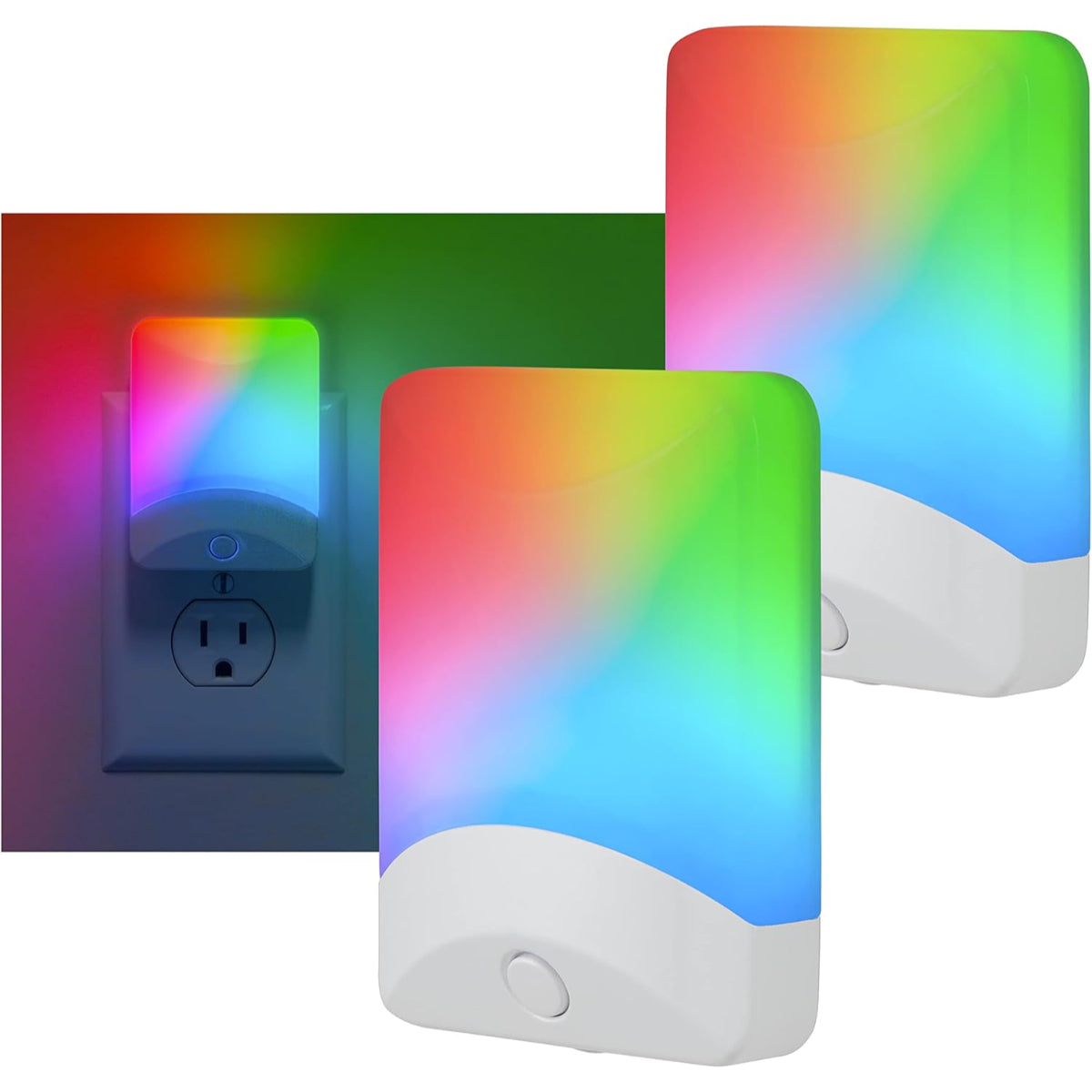 Color Changing Night Light-Solar Wind LED Chime