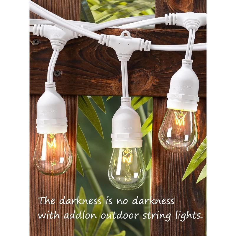 Decorative Cafe Patio Lights – Vintage Bistro Garden Charm-Solar Wind LED Chime