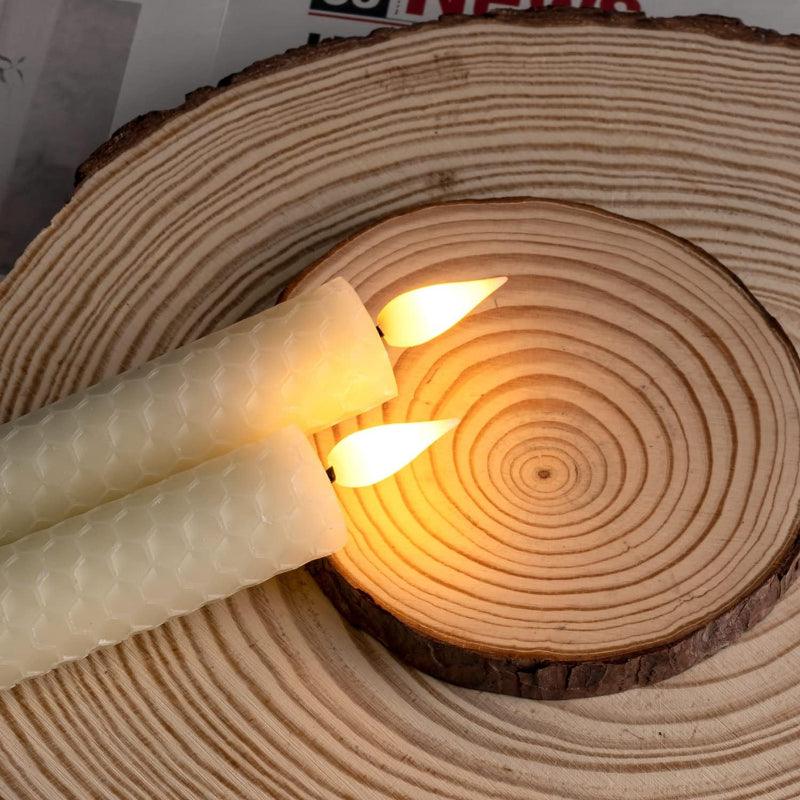 Electric Window Candles – Classic Christmas Window Decor-Solar Wind LED Chime
