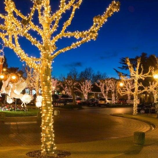 17-Meter Solar Fairy String Lights – Outdoor Decorative Lighting-Solar Wind LED Chime