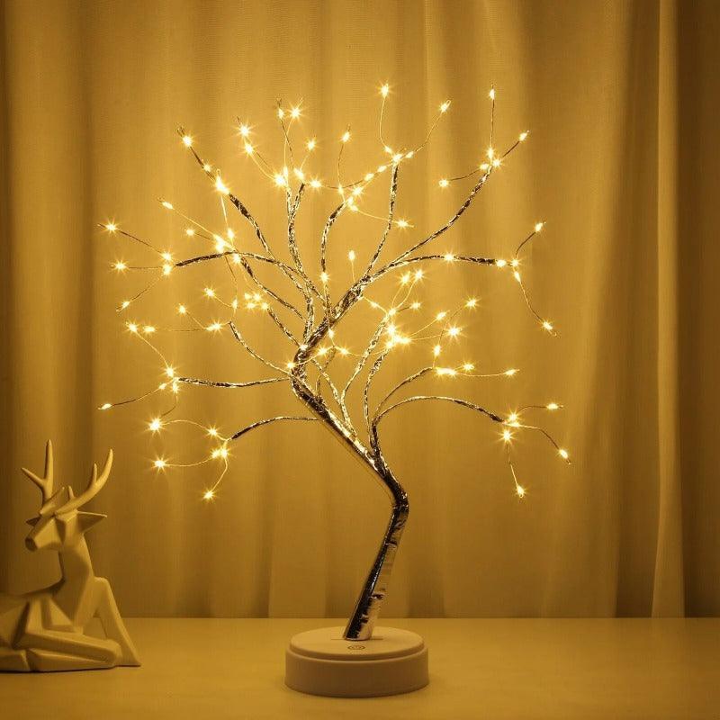 Tree Fairy Light - Mystical and Elegant Indoor Lighting-Solar Wind LED Chime