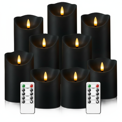 Flameless Candles With Remote Battery Operated Flickering Flameless Candles