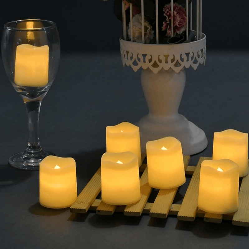 Flickering Electric Candle – Elegant and Safe Lighting-Solar Wind LED Chime
