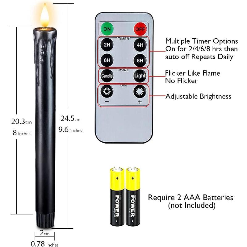 Flickering Candle Sticks – Perfect Lighting for Any Party-Solar Wind LED Chime