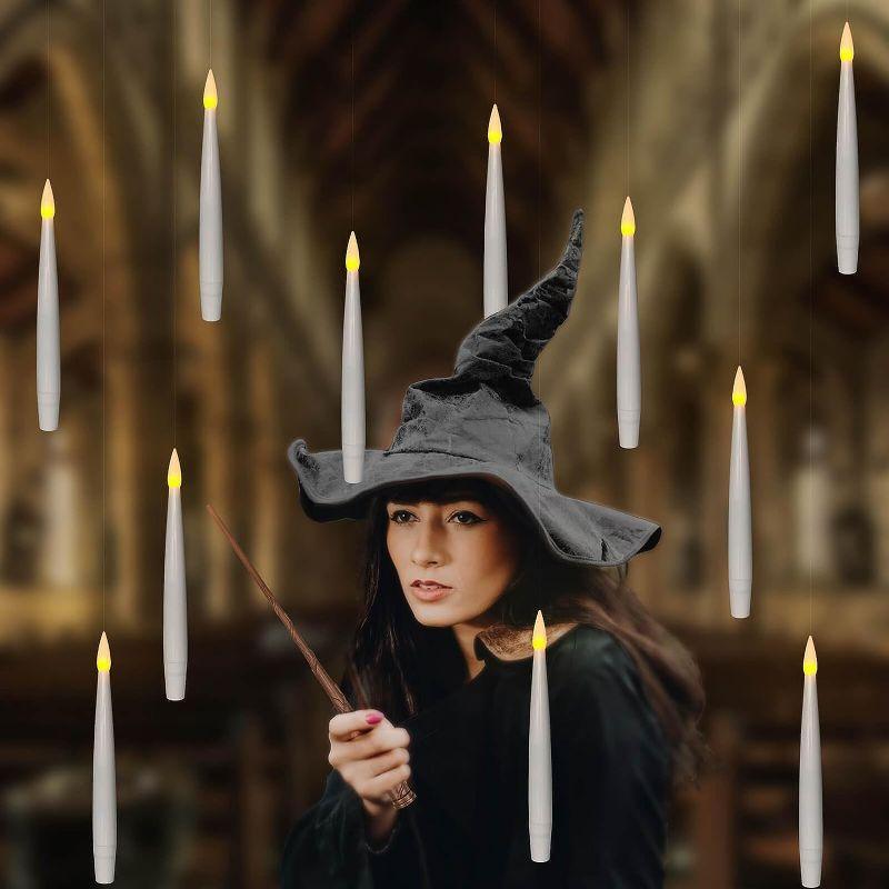 Floating Candles Magic Wand –  Remote Controlled Glow-Solar Wind LED Chime