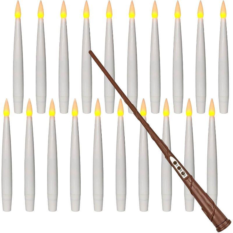 Floating Flickering Candles – Remote Controlled LED Lights-Solar Wind LED Chime