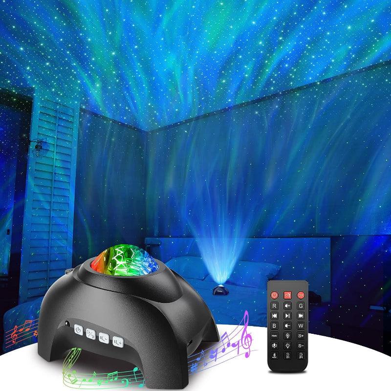Galaxy Projector Bedroom – Transform Space with Cosmic Ambiance-Solar Wind LED Chime
