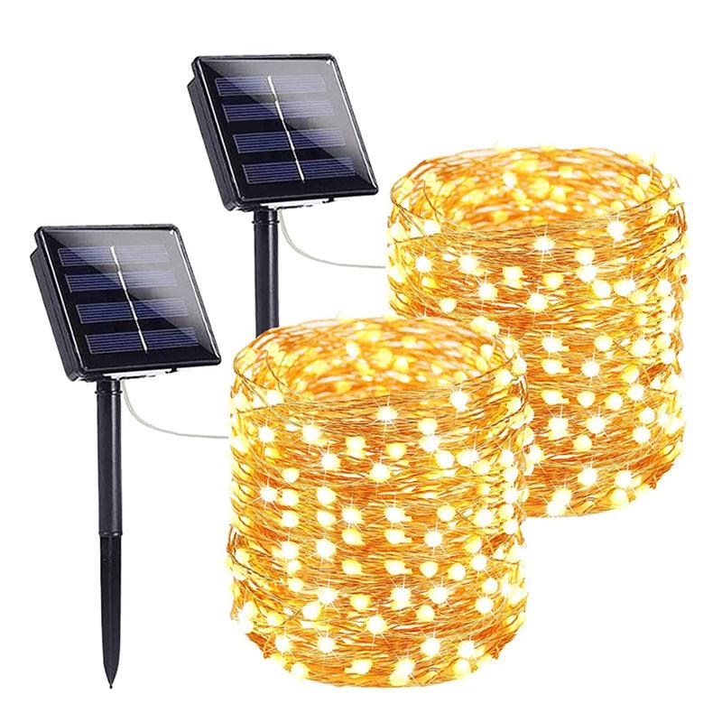 Garden Fairy Lights – Solar Powered Decorative Outdoor Lighting-Solar Wind LED Chime