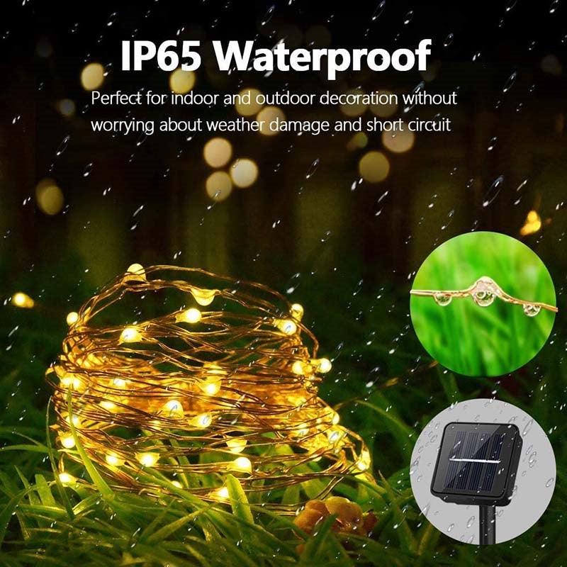 Garden Fairy Lights – Solar Powered Decorative Outdoor Lighting-Solar Wind LED Chime