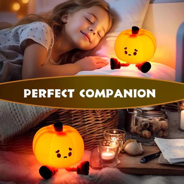 Halloween Night Light – Soft Touch LED Silicone Table Lamp-Solar Wind LED Chime