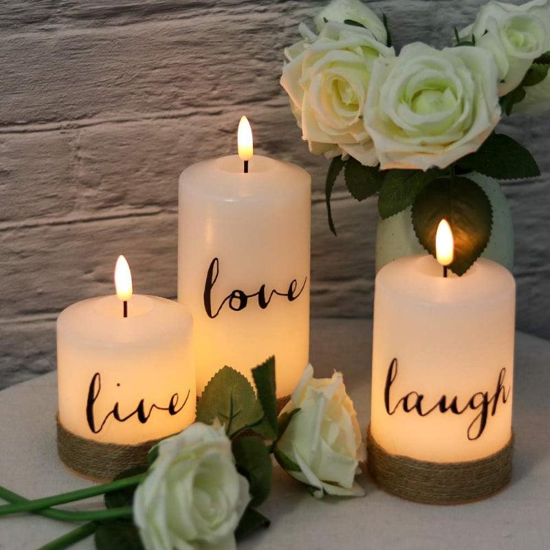 Halloween Flameless Candles – Spooky LED Decor for Indoors Outdoors-Solar Wind LED Chime