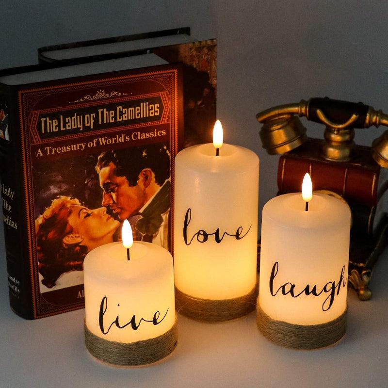 Halloween Flameless Candles – Spooky LED Decor for Indoors Outdoors-Solar Wind LED Chime