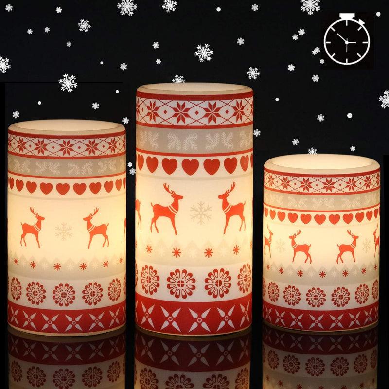 Halloween Flameless Candles – Spooky LED Decor for Indoors Outdoors-Solar Wind LED Chime
