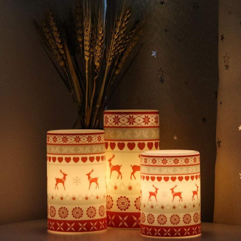 Halloween Flameless Candles – Spooky LED Decor for Indoors Outdoors-Solar Wind LED Chime