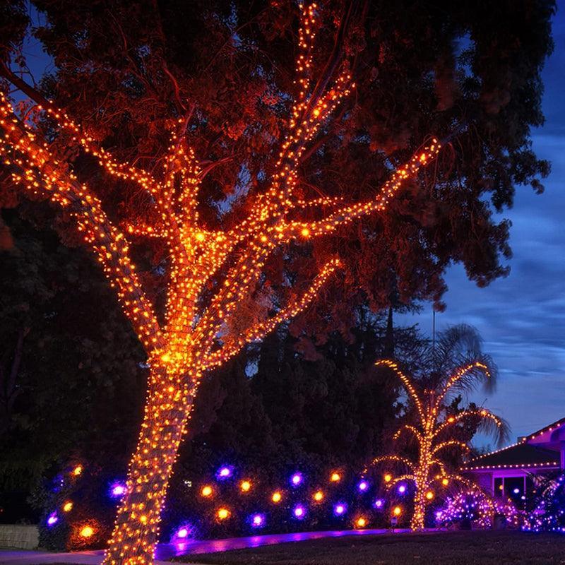 Halloween Mini Waterproof Lights – Durable Indoor Outdoor Decor-Solar Wind LED Chime