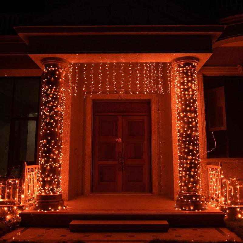 Halloween Mini Waterproof Lights – Durable Indoor Outdoor Decor-Solar Wind LED Chime