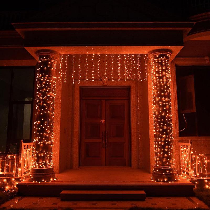 Halloween Mini Waterproof Lights – Durable Indoor Outdoor Decor-Solar Wind LED Chime