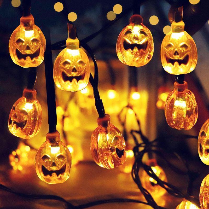 Halloween Solar Lights – Outdoor LED Waterproof Decorative Lights-Solar Wind LED Chime