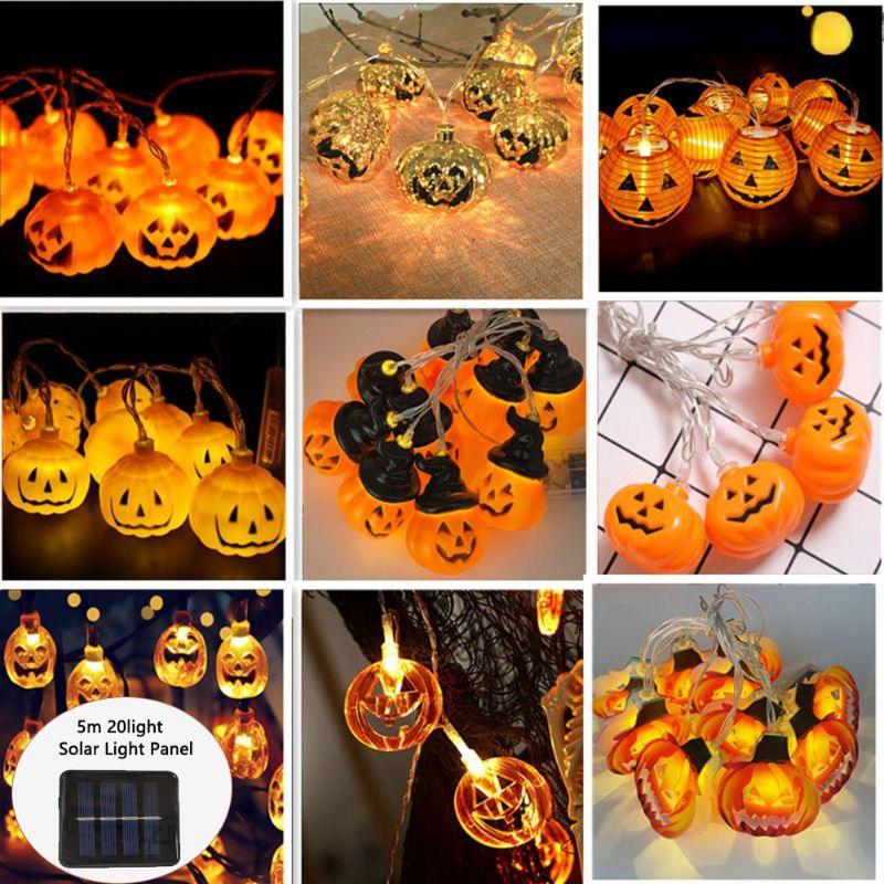 Halloween Solar Lights – Outdoor LED Waterproof Decorative Lights-Solar Wind LED Chime
