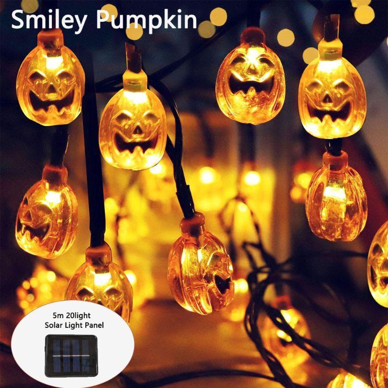 Halloween Solar Lights – Outdoor LED Waterproof Decorative Lights-Solar Wind LED Chime