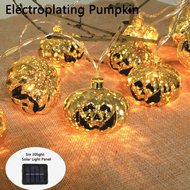 Halloween Solar Lights – Outdoor LED Waterproof Decorative Lights-Solar Wind LED Chime