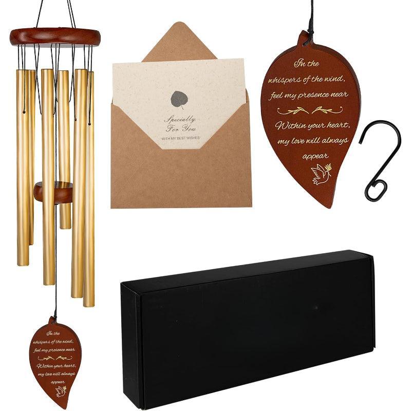 Ethereal Tones Wind Chimes-Solar Wind LED Chime