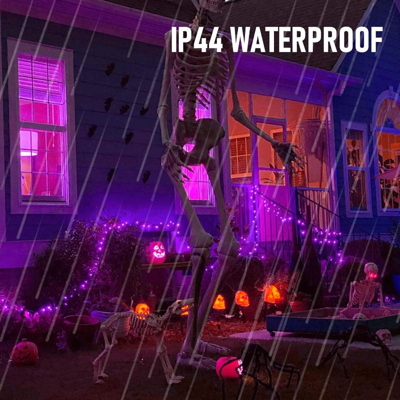 Home Party String Lights – Waterproof Indoor Outdoor Decor-Solar Wind LED Chime