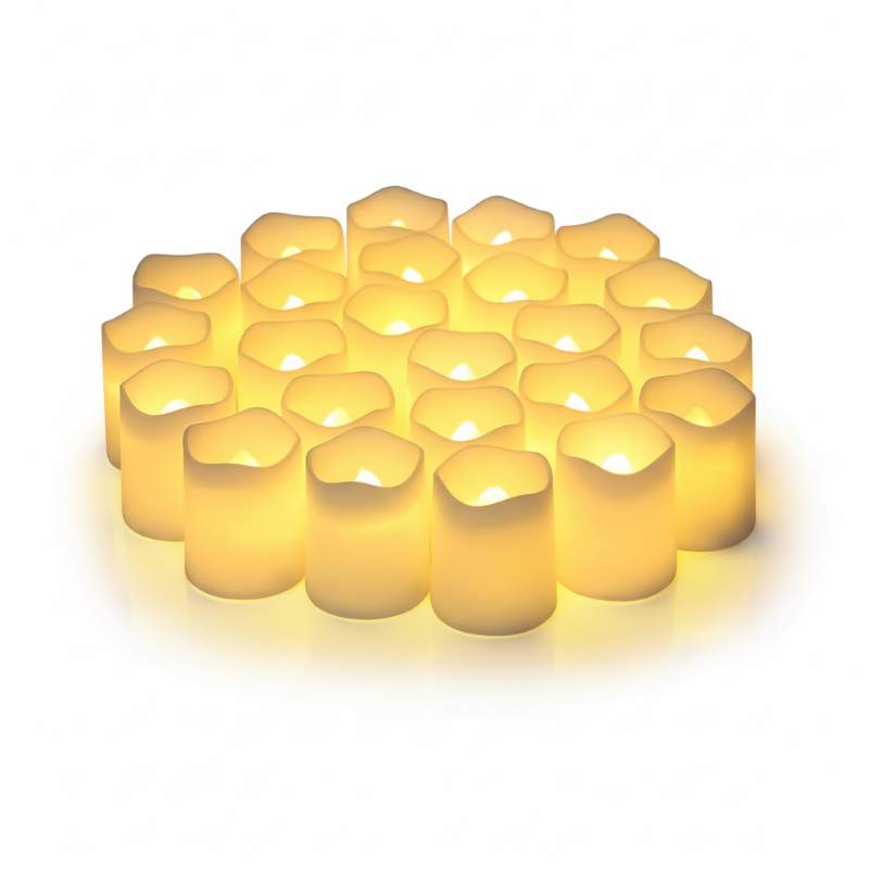 LED Candle Flameless Votive Candles With Battery Operated