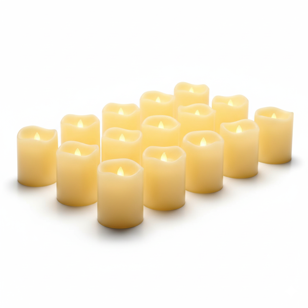 LED Candle Flameless Votive Candles With Battery Operated