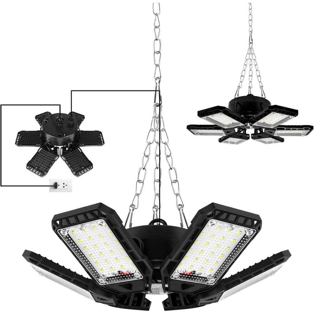 LED Garage Ceiling Lighting-Solar Wind LED Chime