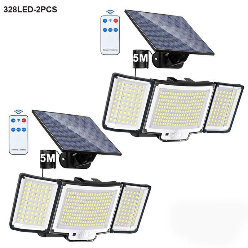 IP65 LED Solar Motion Lights – Waterproof Outdoor Security Lighting-Solar Wind LED Chime