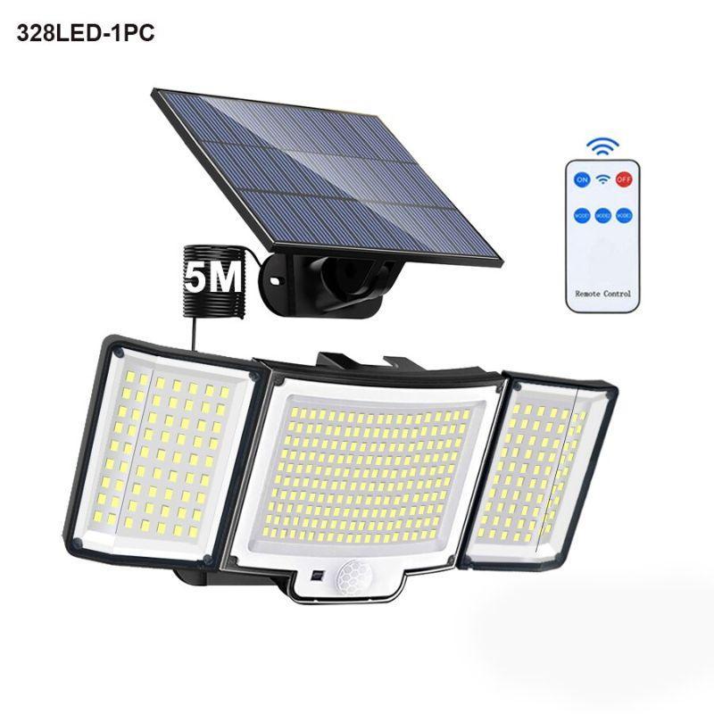 IP65 LED Solar Motion Lights – Waterproof Outdoor Security Lighting-Solar Wind LED Chime