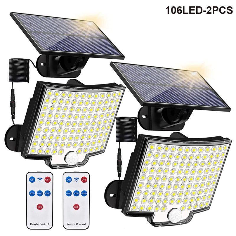 IP65 LED Solar Motion Lights – Waterproof Outdoor Security Lighting-Solar Wind LED Chime