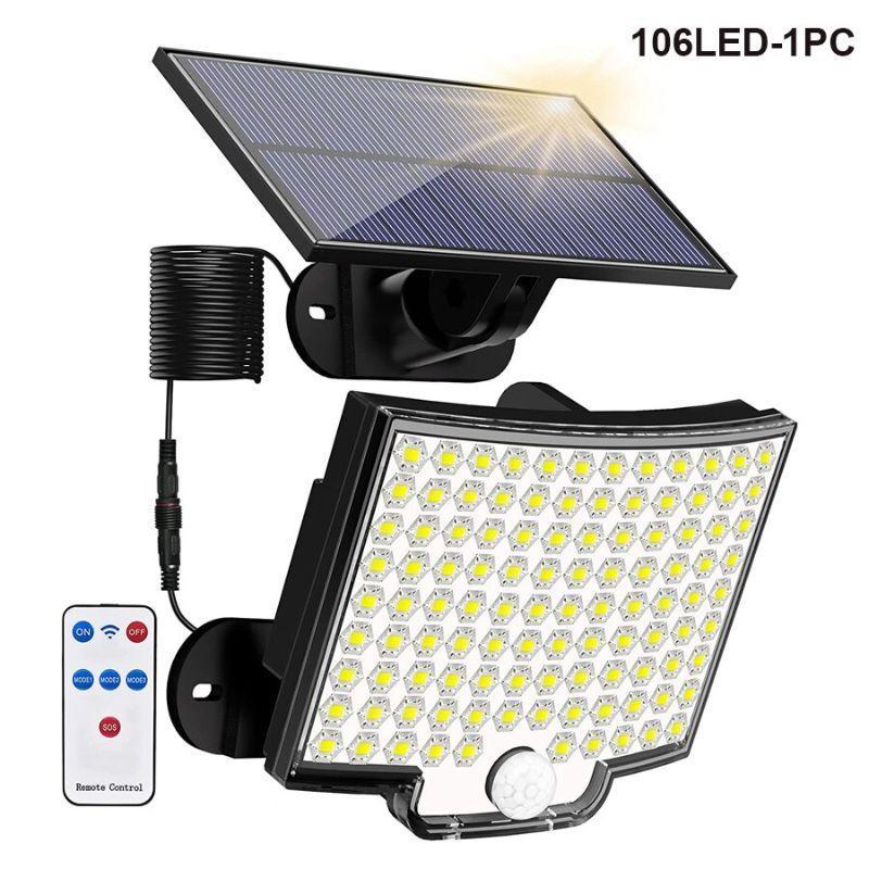 IP65 LED Solar Motion Lights – Waterproof Outdoor Security Lighting-Solar Wind LED Chime