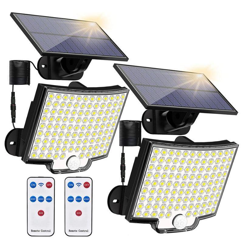 IP65 LED Solar Motion Lights – Waterproof Outdoor Security Lighting-Solar Wind LED Chime